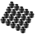 20 Pack 33mm M22x1 5 X 19mm Wheel Nuts Sleeve Nuts M22-1 5x19mm Skirt Flange