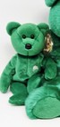 Ty Beanie Babies   Buddy Erin The Bear Shamrock Green Ireland Lot With Tags Vgc