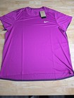 Nike Dri-fit Court Slam Tennis T-shirt Hot Fuchsia Fq2018-518 Mens Size 2xl