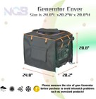 Outdoor Generator Cover  24 8l X 20 2w X 20 8h For Universal Most Inverter G