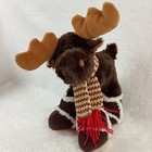 Dan Dee Reindeer Plush Stuffed Animal Collectors Choice Christmas Scarf Boots