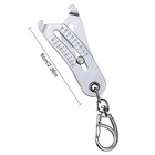 Bolt And Nut Identifier Gauge Size Gauge Precise Bolt Size Finder Keychain Tool