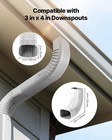 Vevor Downspout Gutter Elbow  Fits 3x4 Inch Style A L-shaped  Interface Size    