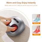Foot Massager Machine With Heat  Double Shear Massage Core  Shiatsu Feet Mass   
