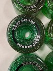 Nos Rare Sure Grip Roller Skate Wheels Jazz 62mm 101a  green 