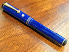 Wahl Eversharp Personal Point Fountain Pen In Lapis Blue W  14k Nib  as-is Parts