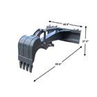Skid Steer Attachmnets Backhoe Digger Bucket Hot