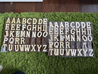 2  Natural Wooden Alphabet Wood Letters Wall Decors Kids Craft Diy 280 Letters