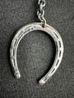 1933 Century Of Progress Chicago Sterling Horseshoe Charm Keychain - Rare 6 Gram