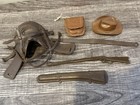 Vintage Marx Johnny West Best Figure Toy Accessories Saddle Bag Gun Hat