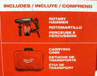 Milwaukee 5268-21 1-1 8  Corded Rotary Hammer Drill - New - Free Shipping