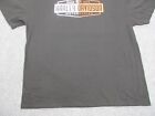 Harley Davidson Shirt Mens 2xl Xxl Black Motorcycle Bike Biker Spell Out Logo