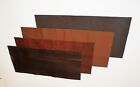 Pre Cut  Piece 36 X 48   Brown Varity Top Quality Cow Hide Leather Skin  2-3 Oz 