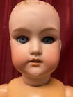 Antique German Bisque Doll On A Composition Body Marked Made In Germany  c  4