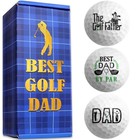 Fathers Day Golf Gifts For Grandfather Uncle Dad 3 Pcs Golf Balls For Golfers