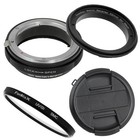 52mm Macro Reverse Ring For Nikon Cameras - G   Dx Lens Aperture Control  Uv Pro