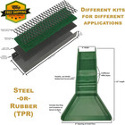 12 Inch Pocket Gold Sluice Box Portable Prospecting Cleanup Sluice Kit