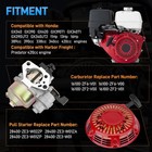 Carburetor Kit For Honda Gx340 Gx390 Gx420 Engine 11hp 13hp 16hp Recoil Starter