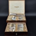 Vtg Wm Rogers   Son Aa Silverplate Flatware Lot 24 Pcs Warranted 12 Dwt Mixed