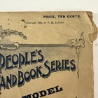 1893 Ladies Model Fancy Work Manual F m  Lupton Victorian Knitting Crochet Lace