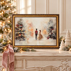 Hobby Lobby Viral Nutcracker Toy Soldier Ballerina Framed Christmas Winter Decor