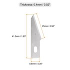 40sets Exacto Knife Blades  2 Hobby Knife Replacement Blades Refills