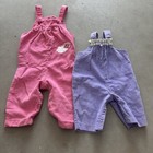 Reseller Bundle  Lot Of 18 Overalls Vintage Baby Toddler Kids - Size 0-4