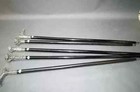 Handmade Gift Lot Of 5 Pcs Antique Walking Stick Wooden Cane Solid Brass Handle