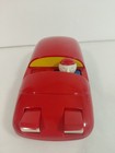 Vintage Ambi Toys Red Mystery Car Blue Wheels Toy  1980 s  Made In Holland 