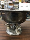 International Silver Co Large Silverplated Eagle Punch Bowl