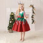 Toddler Baby Girls Christmas Dress Princess Kids Short Sleeve Dresses Costumes