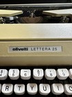 Vintage Olivetti Typewriter Portable Lettera 25
