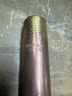 3 4  Mnpt X 12  Length Tbe Brass Pipe Nipple 3 4  X 3 4  Nsf61-4 Lf 1j3974-d10