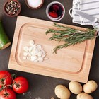 John Boos Chop-n-slice Wood Cutting Board With Juice Groove  Maple
