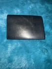 Coach Men   s Bifold Wallet Black Solid Logo Credit Card Holder