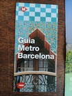 Barcelona Spain Travel Souvenir Lot City Explorer Map Metro Guide Montjuic Meam