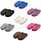 Memory Foam Seat Cushion Office Chair Car Seat Pad Coccyx Tailbone Pain Relief