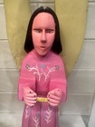 Mexican Oaxacan Wood Carved Angel Sculpture Figure 13 In  Oaxaca Folk Art