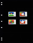  4 40 Scott Value - 1990 Chile Symbols Of Democracy  Peace Flags Cv Mnh Nh Umm