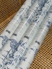 Serena   Lily Seahaven Toile Coastal Wallpaper  different Run     s -french Blue