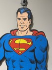 Superman Diecut Dc Comics Vintage 1977 Cutout  33  Hanging Poster Die Cut