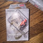 X4 Fujifilm Instax Mini Stone Gray Instant Film Box Of 10 Sheets Exp 03 24 07 24