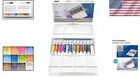 Artistic Essentials  12 Watercolor Colors In 8ml Tubes With Mixing Palette