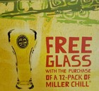  miller  Chill Glass Aztec Bird Emblem