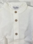 Lulu Kids Linen Blend Baby Sports Coat W  White Bodysuit Shirt - Sz 9-12 Months
