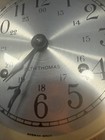 Vtg Seth Thomas Nautical Brass Clock Ships Wheel Bell Strike Helmsman E537-001