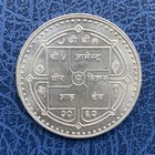 Nepal 2005 Rotary Club Centenary Rs 1000 Silver Coin Size  40mm 35gm Km 1175 Unc