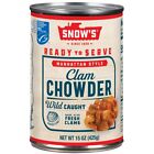  6 Pack  Snow s Manhattan Style Clam Chowder  Fresh   Wild Caught  15 Ounce