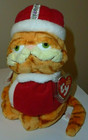 Ty Beanie Baby - His Majesty The Cat  garfield  7 Inch  Mwmts Plush Stuffed Toy