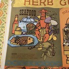 New Vintage 1960s Portal Publications Herb Guide Poster Rare  Inch Original